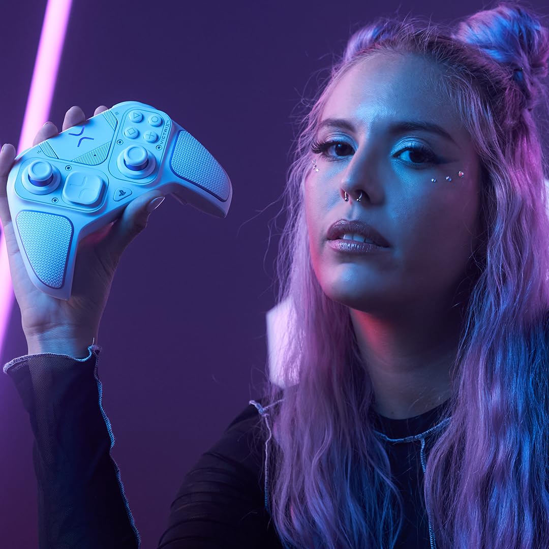Mando ps5 Pdp Victrix Pro Bfg InaláMbrico Blanco Modular ( PS5/PS4/PC) - Botones remapeables Mando ps5 Pdp Victrix Pro Bfg InaláMbrico Blanco Modular ( PS5/PS4/PC) - Botones remapeables